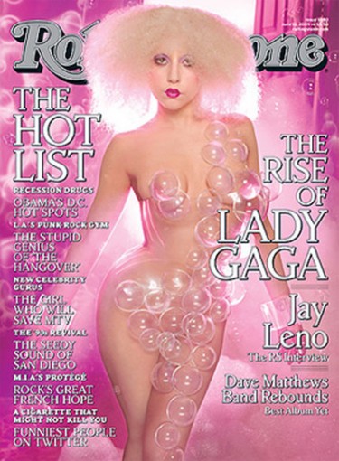 Lady GaGa en la Rolling Stone