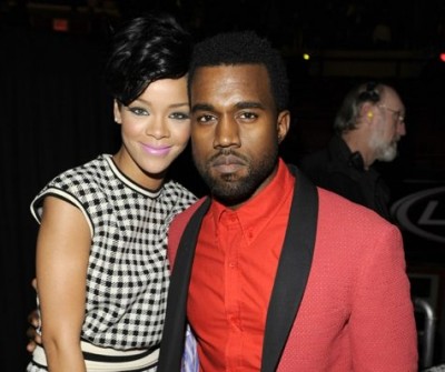 Rihanna y Kanye West