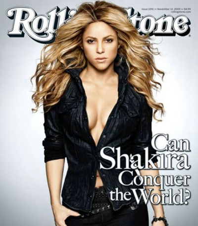 Shakira en la Rolling Stone