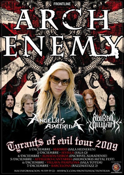 Tyrants Of Evil Tour 2009