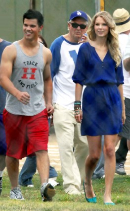 Taylor Lautner y Taylor Swift