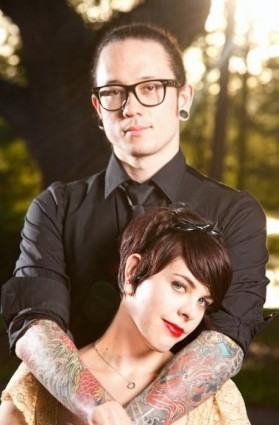 Matt Heafy y Ashley Howard