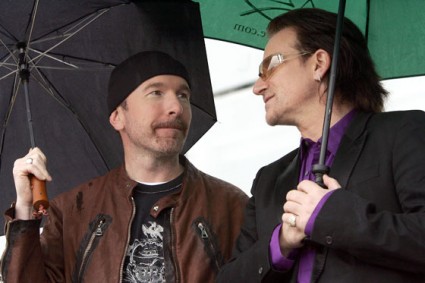 The Edge y Bono