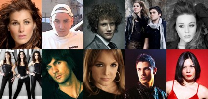 Finalistas de Eurovisión