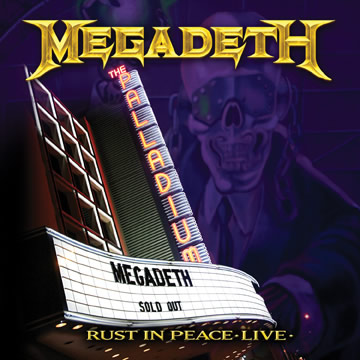 megadeth rust in peace lyric booklet