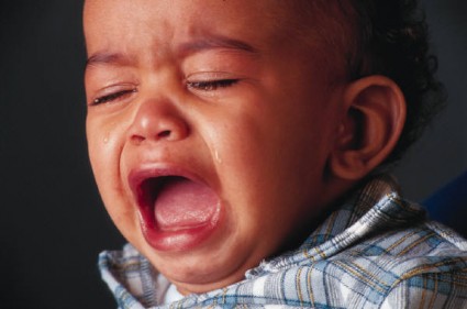 El bebé fan de Muse llorando