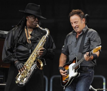 Clarence Clemons y Bruce Springsteen