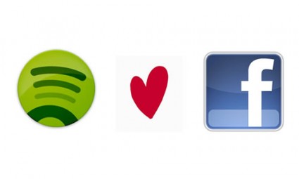 Facebook y Spotify