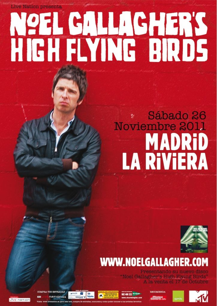 Noel Gallagher's en Madrid
