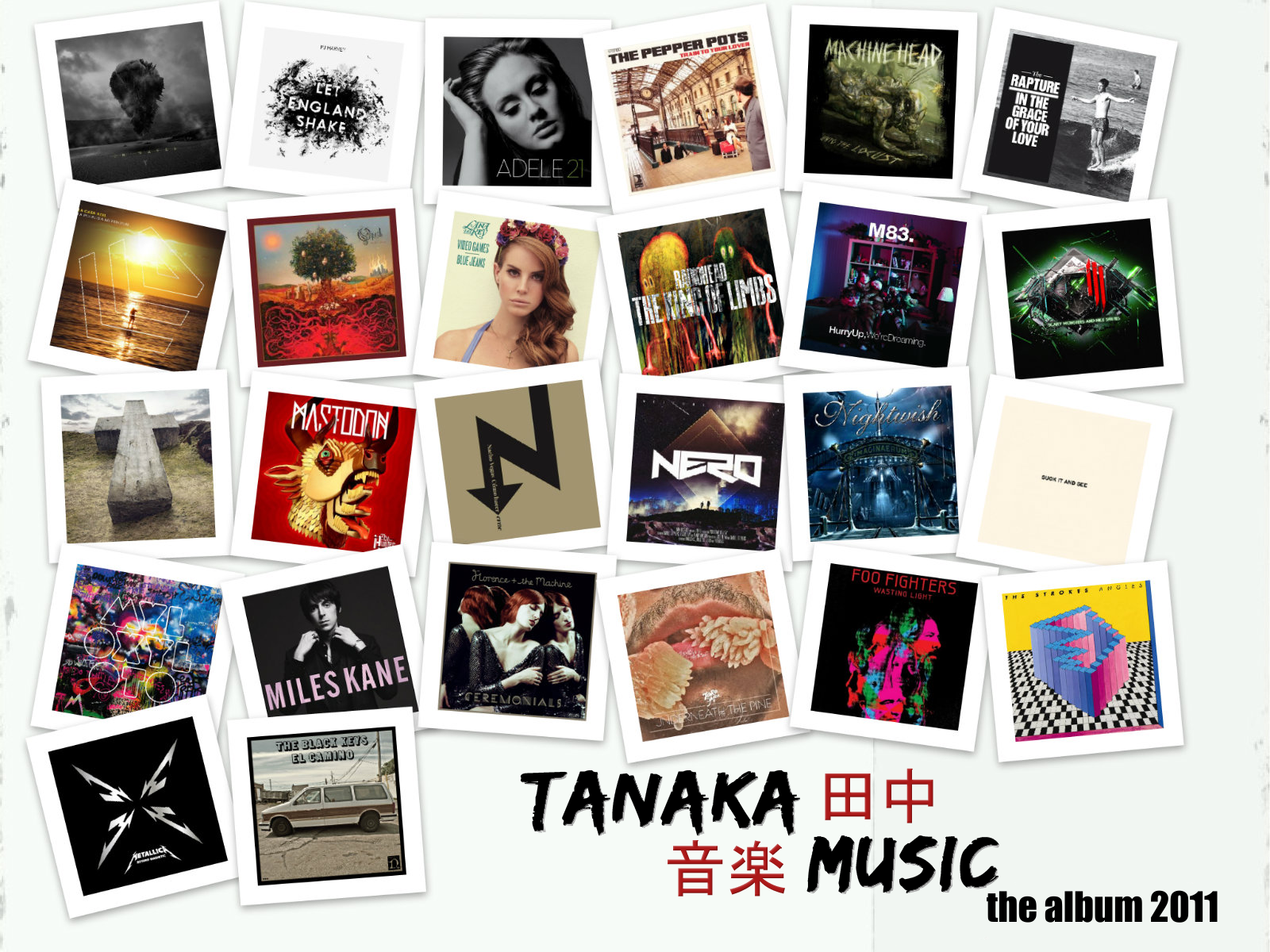 Tanaka Music - The Album 2011