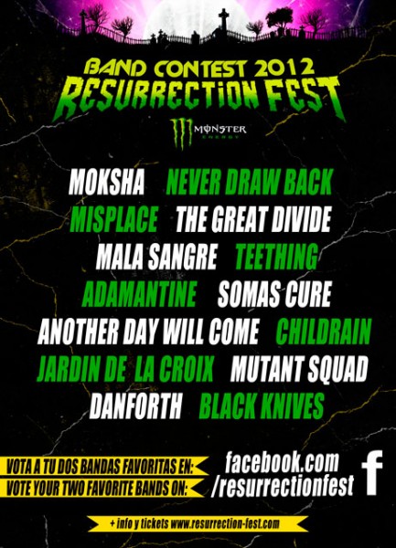 Resurrection Fest Band Contest