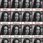 Expresión facial de Kristen Stewart