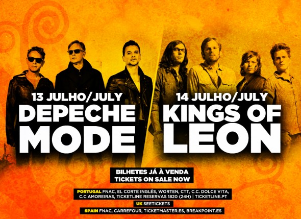 Kings of Leon Depeche Mode Optimus Alive