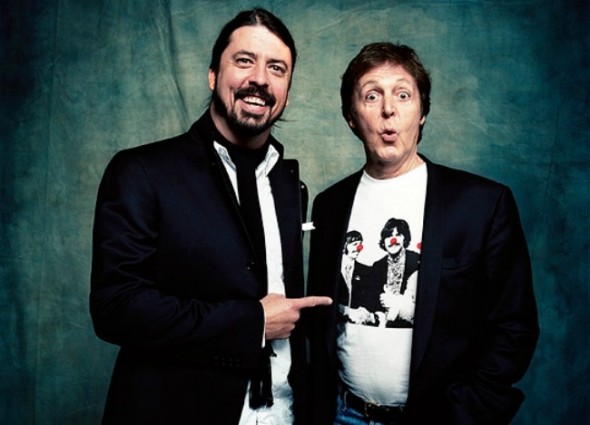 Dave Grohl & Paul McCartney