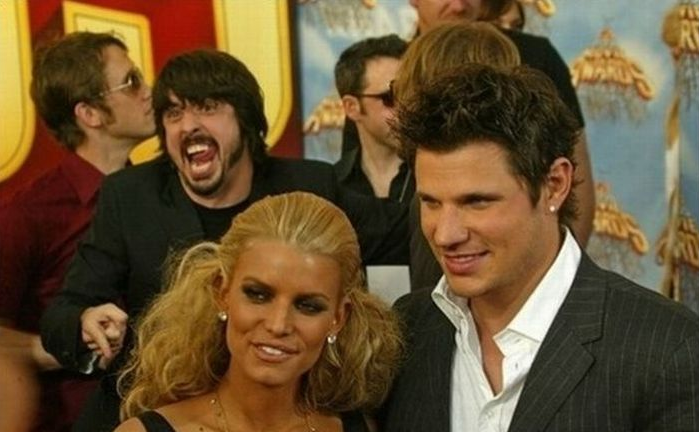 Dave Grohl Photobomb