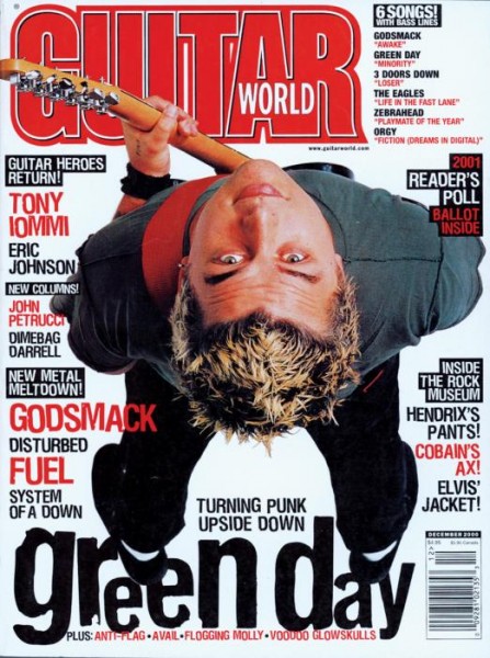 Guitar World portada del año 2000