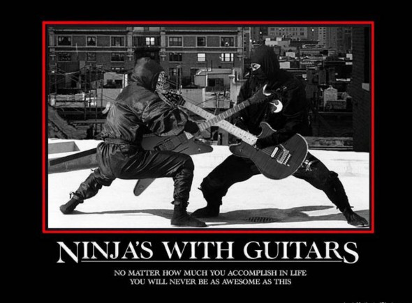 Ninjas With Guitars