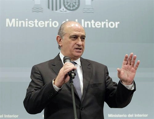 El ministro del Interior, Jorge Fernández