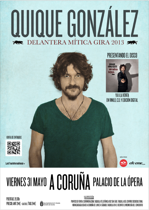 Quique González A Coruña