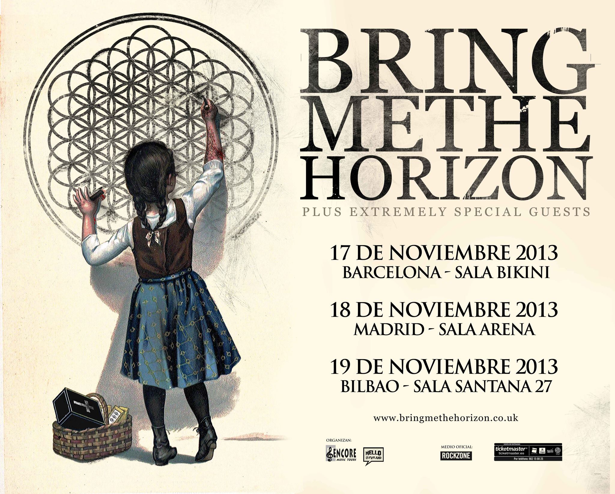 Bring Me The Horizon - Gira España 2013