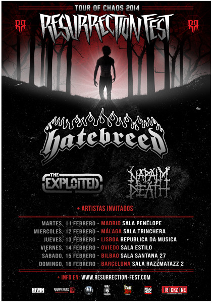 Tour of Chaos 2014 - Resurrection Fest